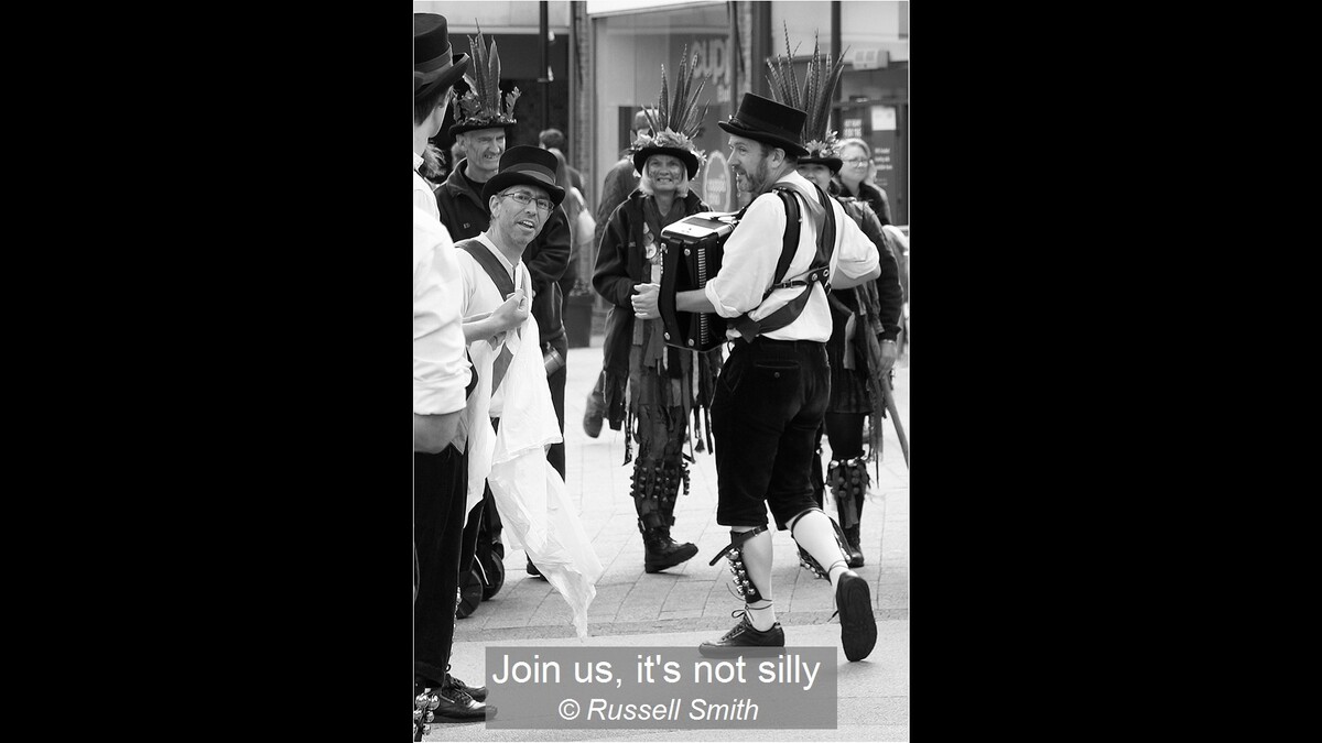 Join us, it's not silly